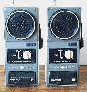 Walkie talkies