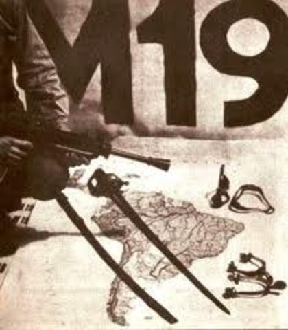 El M-19 se toma la embajada