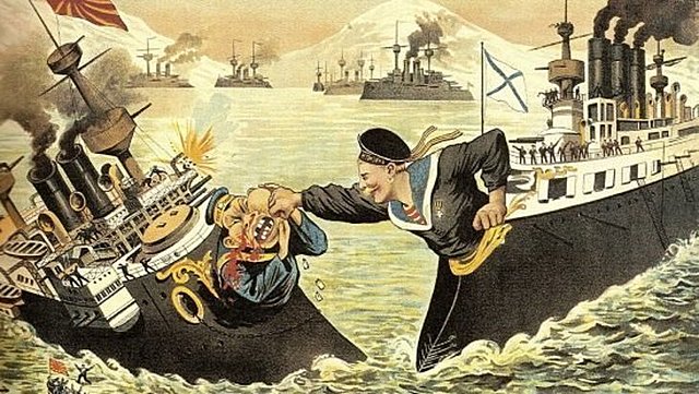 Se desato la guerra entre rusia y japon