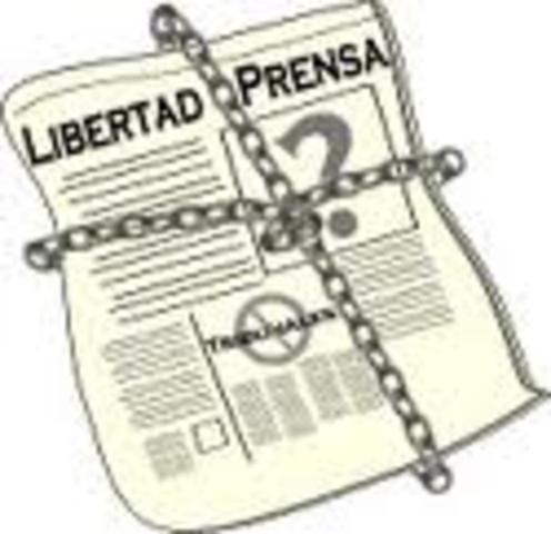 Censura a la prensa