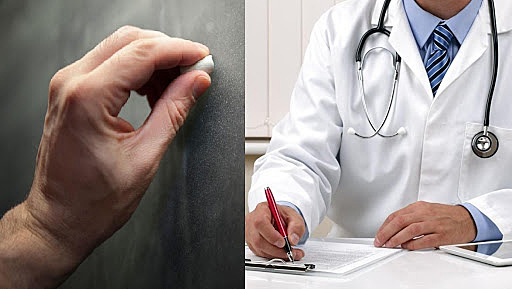 Los médicos, enfermeras y otros capacitan a maestros por medio de la catedra de higiene en la escuela secundaria