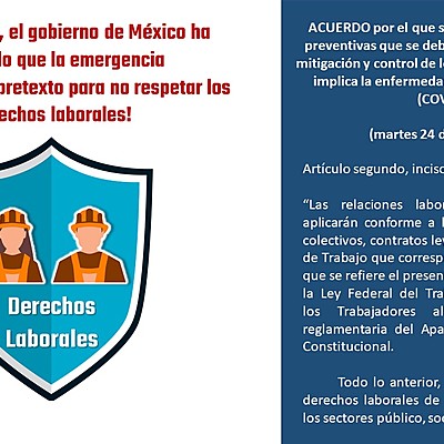 Timeline: Recursos para la defensa de derechos laborales ante el COVID