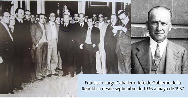 Comienza gobierno de Largo Caballero