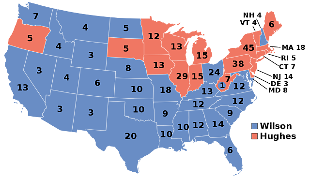 1916 Presidential Election