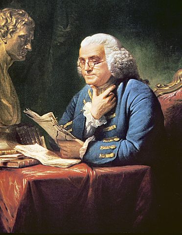 Franklin por medio de experimentos deduce que existe carga positiva y negativa.