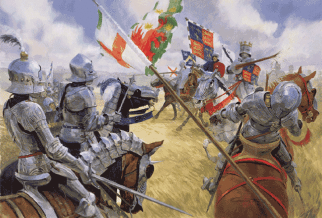 The Medieval Period ends with the Battle of Bosworth.