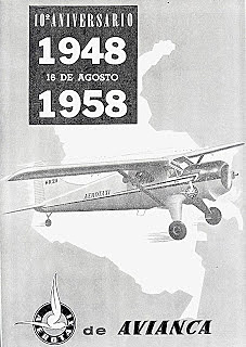 Se funda AVIANCA aerotaxi.