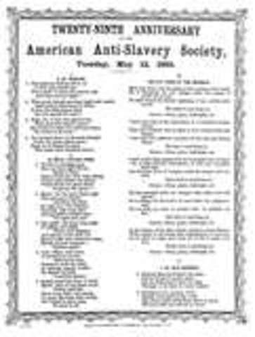 Anti-Slvery Society is created