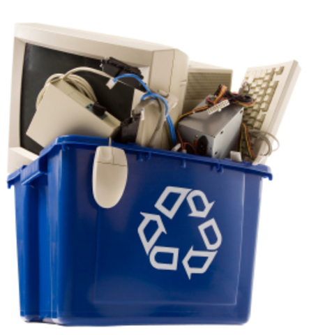 Ban E-waste from council hard rubbish collection service.