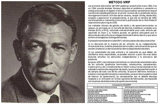 MRP (Joseph Orlicky )