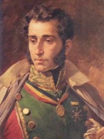 José de Sucre aplasta tropas