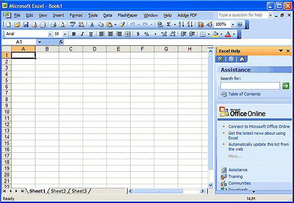 Excel 2003