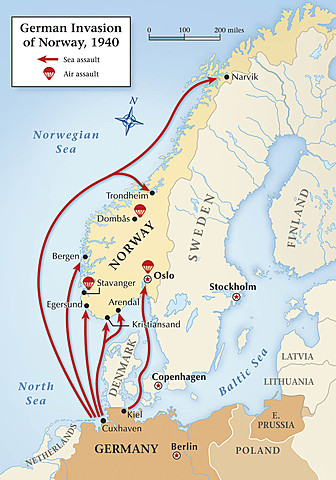 Ocupació Dinamarca i Noruega
