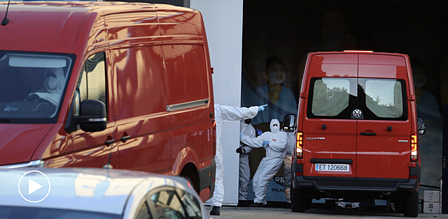 Madrid utiliza ya como morgue las instalaciones del Palacio de Hielo