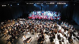 Timeline: Bergarako Musika Eskolak egindako musikalak