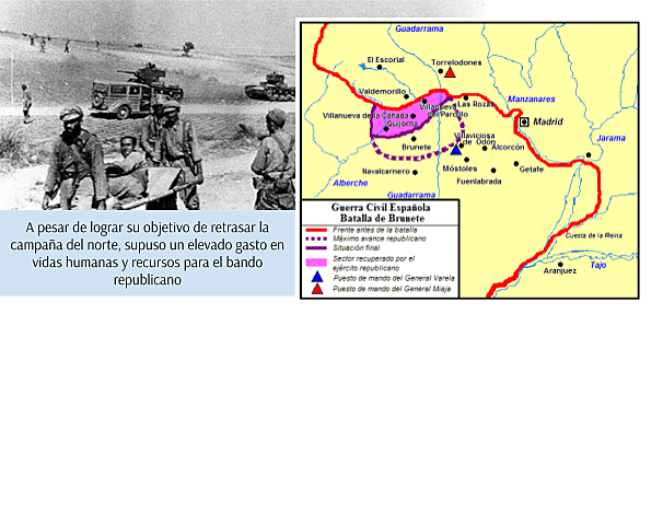 Contraataque republicano en Brunete