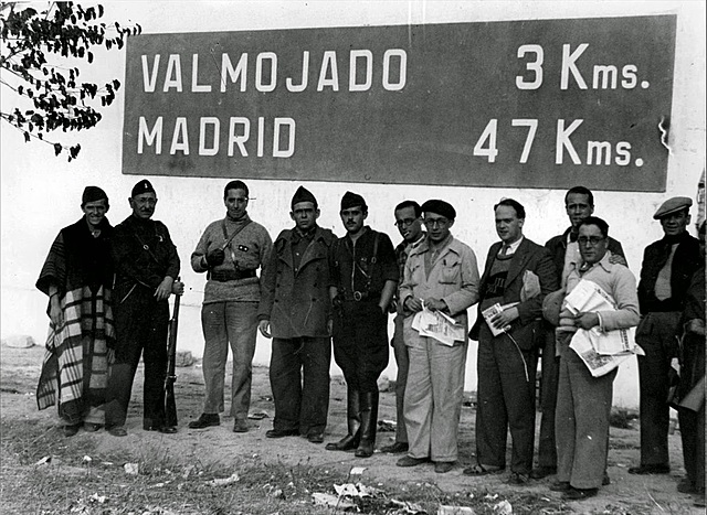 EL AVANCE HACIA MADRID.