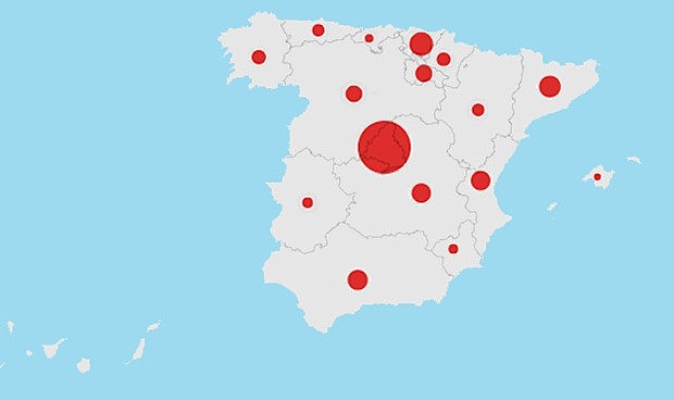 el coronavirus pasa a la peninsula