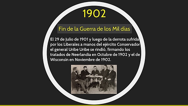 Fin de la guerra de los mil dias