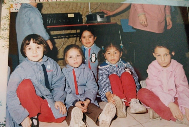 Con mis compañeritos!