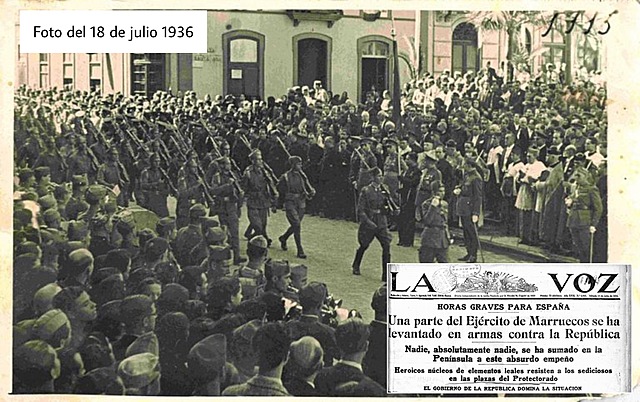Inicio de la sublevación militar