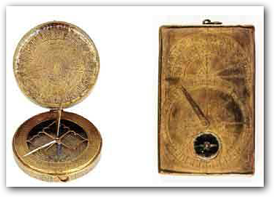 Dos instrumentos para determinar aproximadamente la qibla