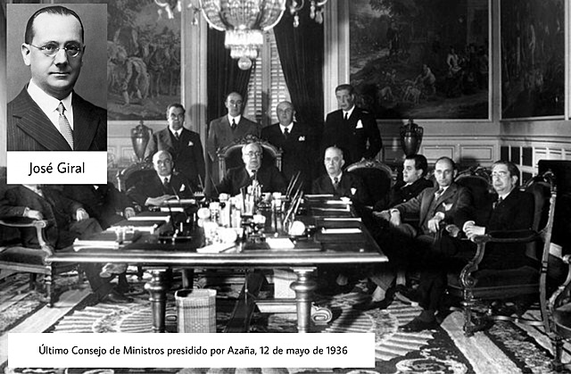 Formación del gobierno de José Giral