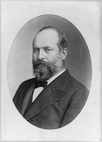 James Garfeild becomes President