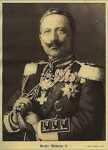 Kaiser Guillem II d'Alemanya abdica