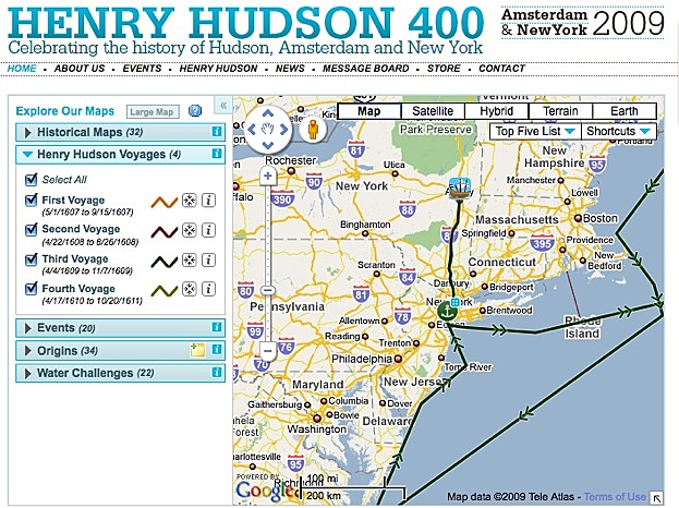 Where were the explorer’s main journeys?