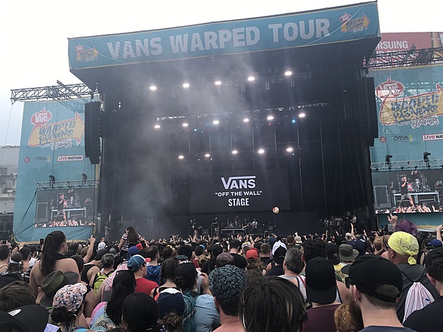 Second and last Warped Tour