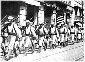U. S. troops occupy Vera Cruz
