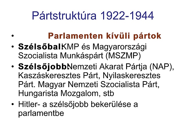 A szélsőséges pártok megerősödése Magyarországon