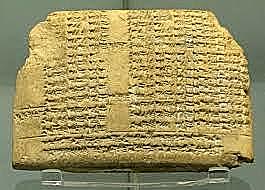 Inscripciones en Babilonia