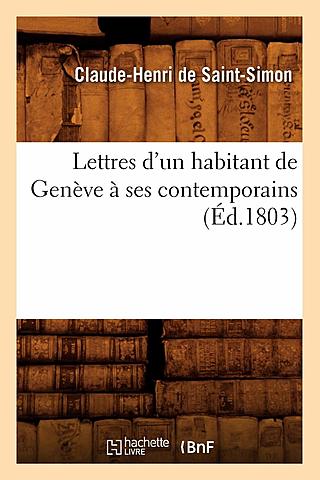 Lettres d'un habitant de Genève à ses contemporains