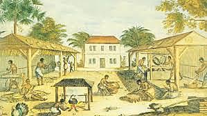 Slavery first arrived in America