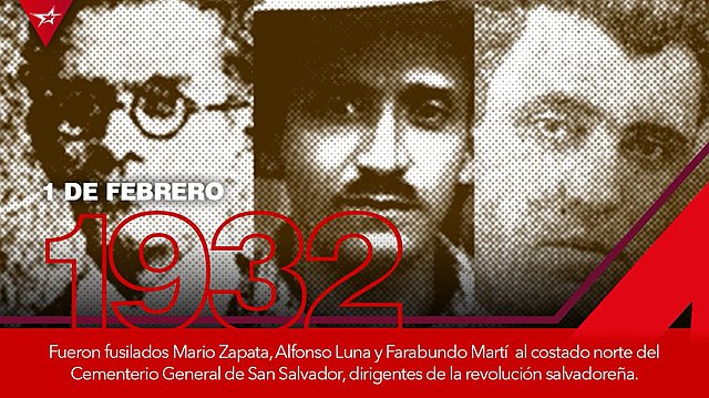 Fusilamiento de Alfonso Luna y Mario Zapata.