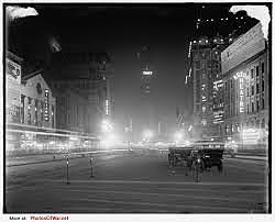 Inicio del Time Square