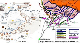 La guerra en campo abierto: Guadalajara y Jarama