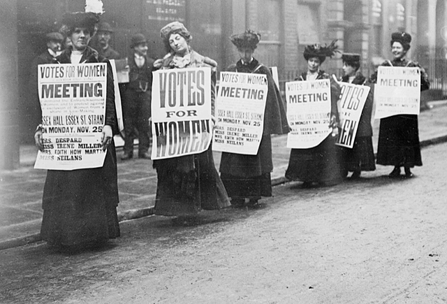 Women’s Suffrage begins