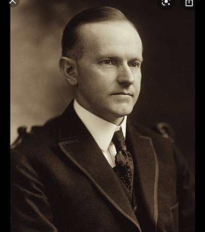Calvin Coolidge becomes President
