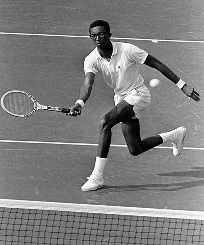 Arthur Ashe First Black Man to Win Wimbledon