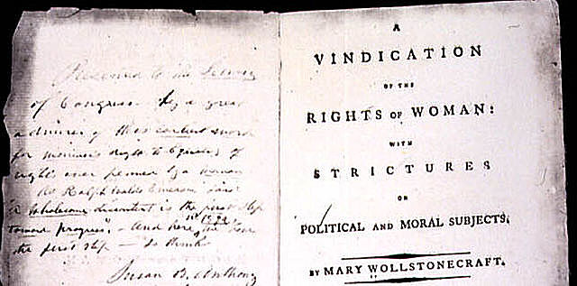 La Vindicación de los Derechos de la Mujer