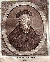 Sir Thomas Smith proposes to make letters into pictures of speech