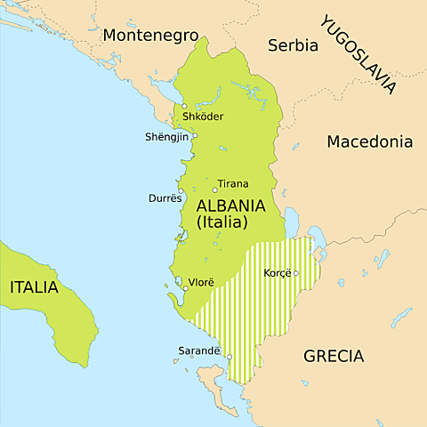 ITALIA INVADEN GRECIA.