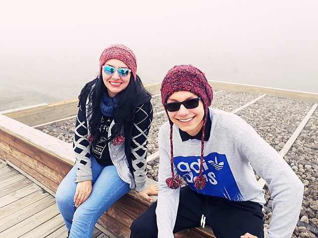 primera vez en el nevado