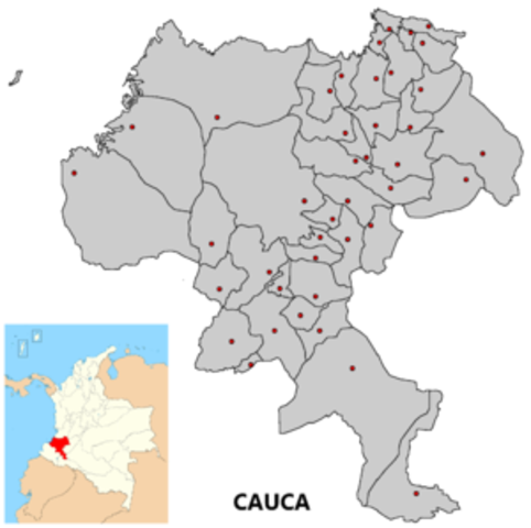 Creación de la provincia del cauca