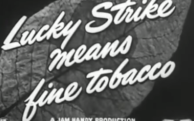 Frank Sinatra y Jack Benny promocionan Lucky Strike y PALL MALL
