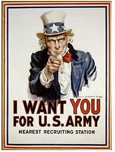 Se usa la publicidad para la Guerra