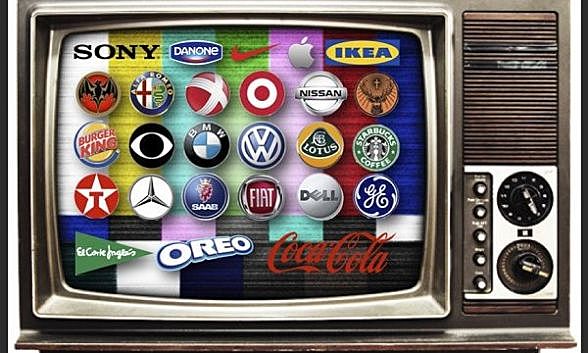 La publicidad llega a la TV